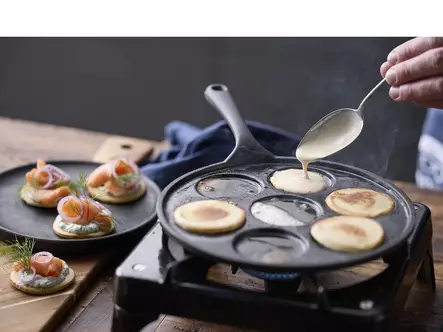 Blinipannu valurautaa - Paistinpannut ja kattilat - 34443 - 1